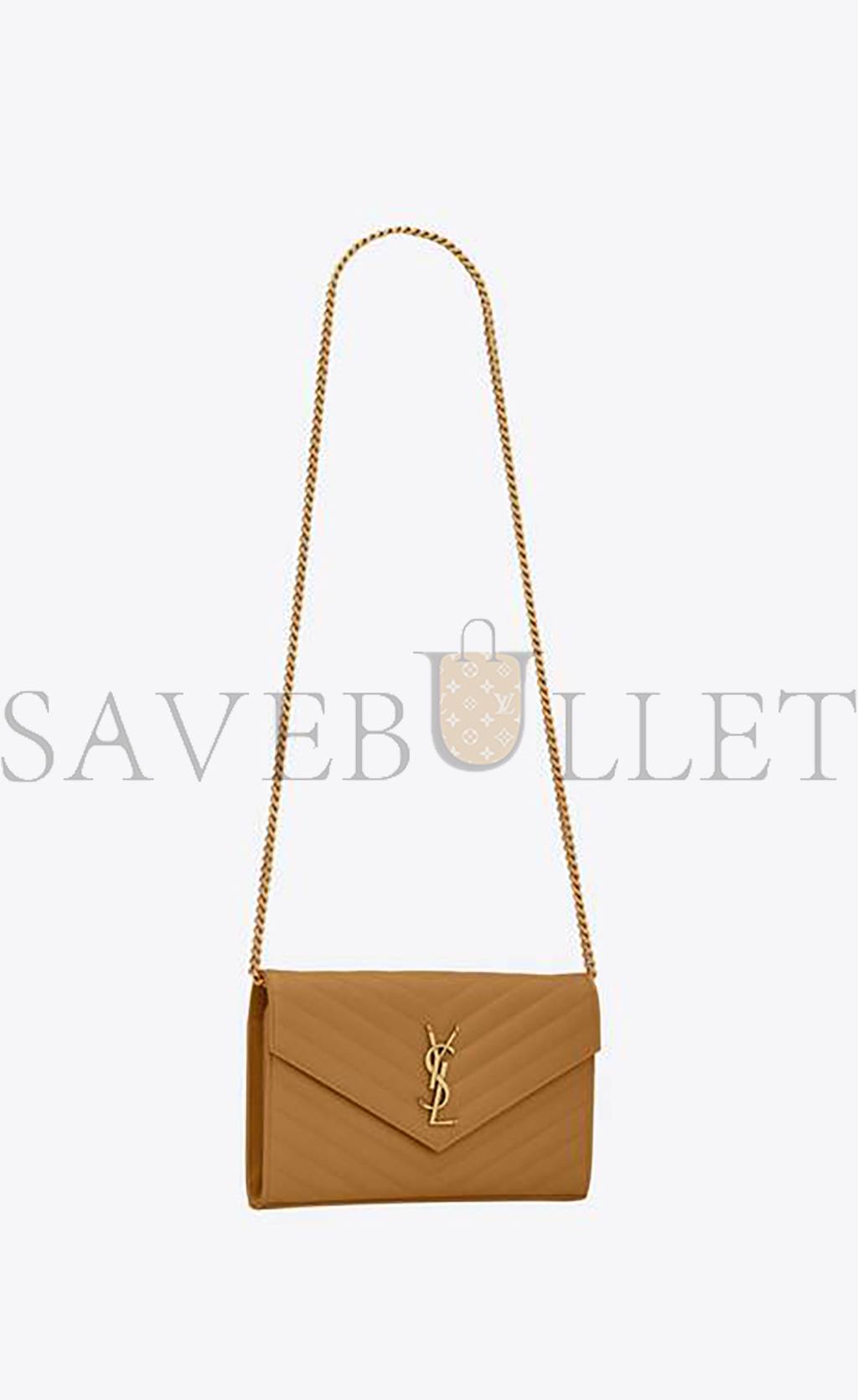 Y*L cassandre matelassÉ chain wallet in grain de poudre embossed leather 377828bow012516 (22.5*14*4cm)