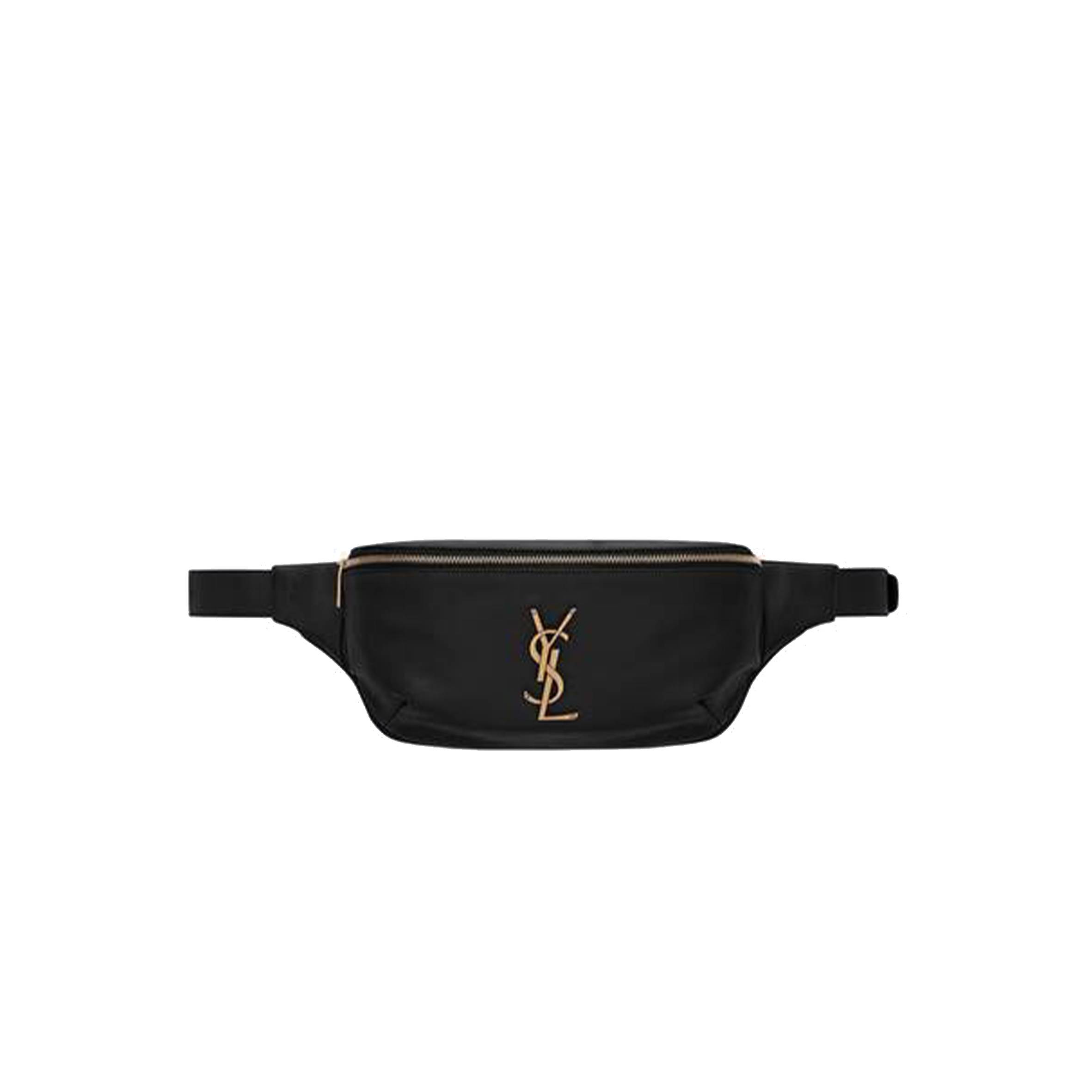 Y*L cassandre classic belt bag in grain de poudre embossed leather 589959dme0w1000 (25*14*3.5cm)