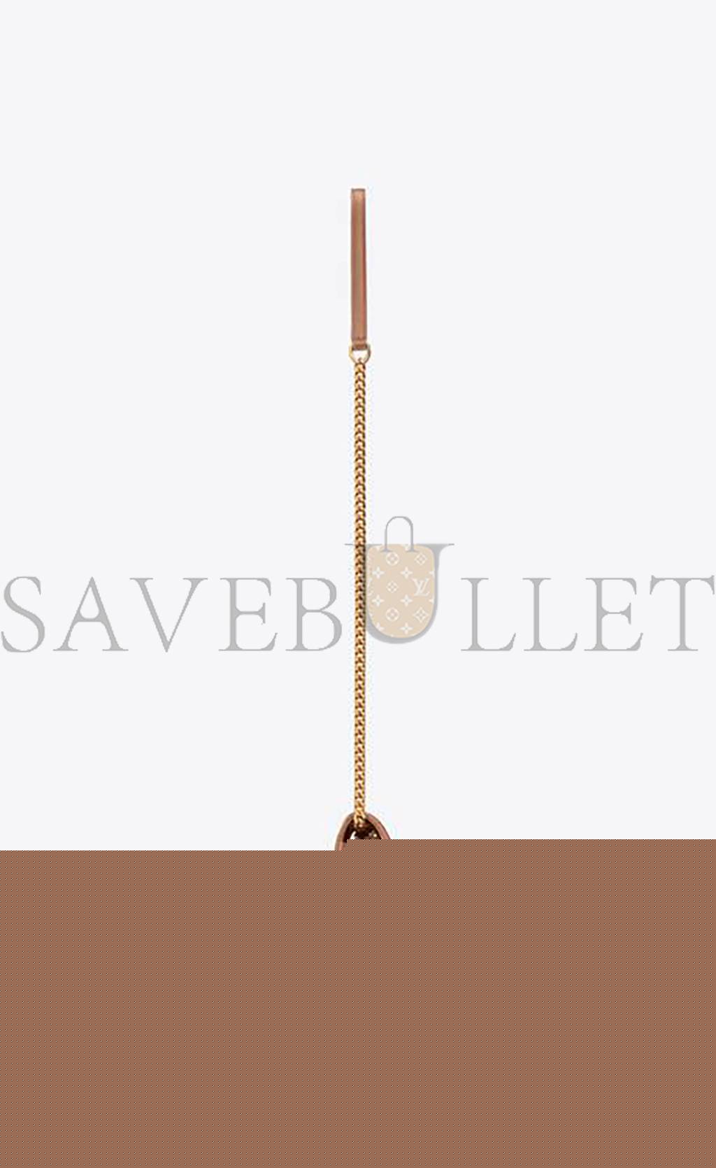 Y*L cassandre matelassÉ envelope chain wallet in grain de poudre embossed leather 695108bow019830 (19*12.5*3.5cm)