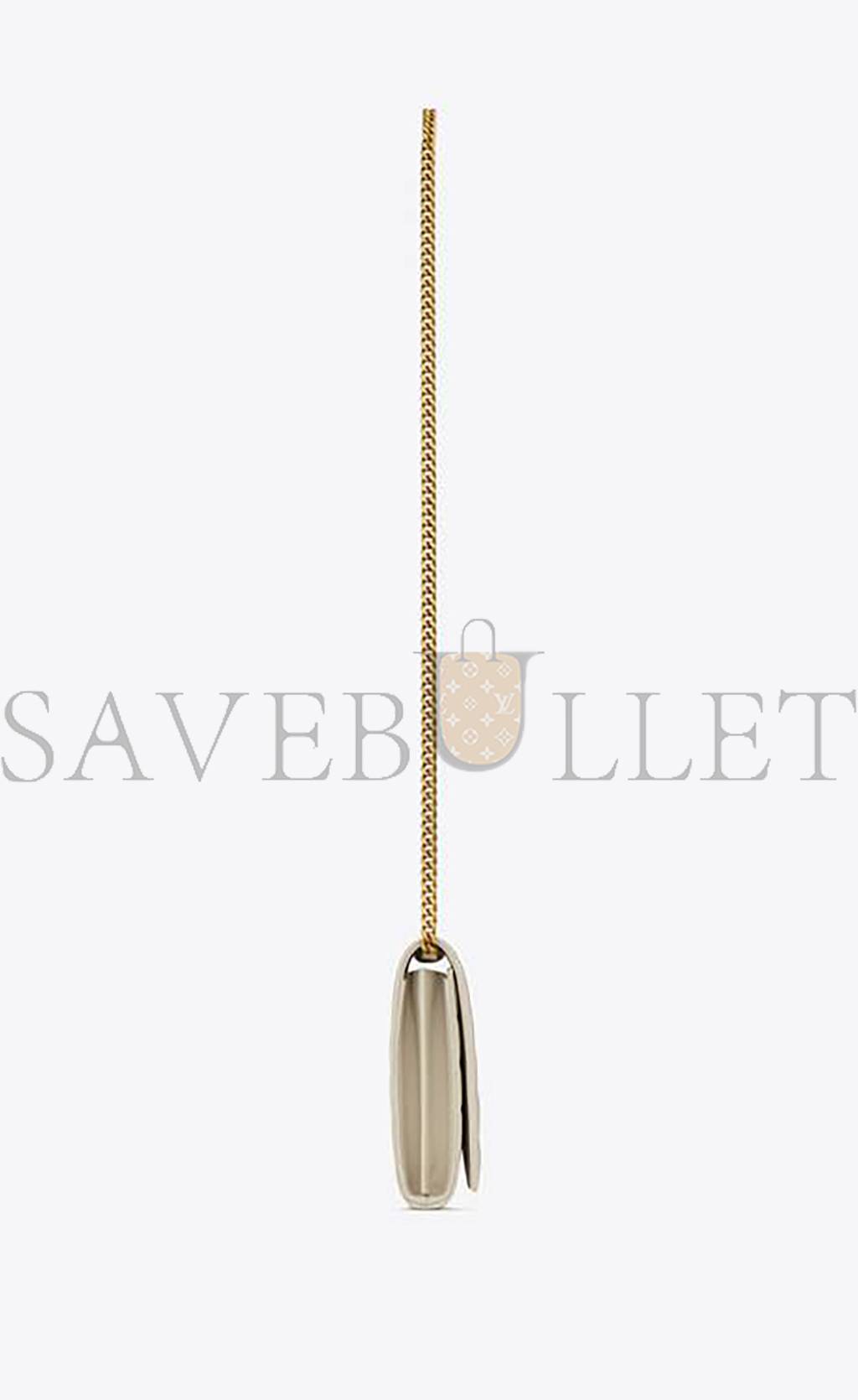 Y*L cassandre matelassÉ carrÉ chain wallet in lambskin 743346aabvp9207 (23*14*3cm)