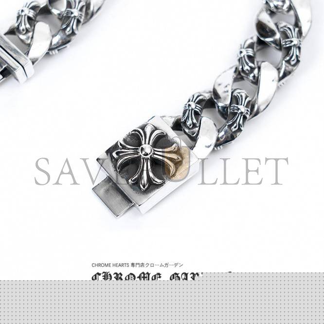 Ch**me He**ts fancy chain box bracelet