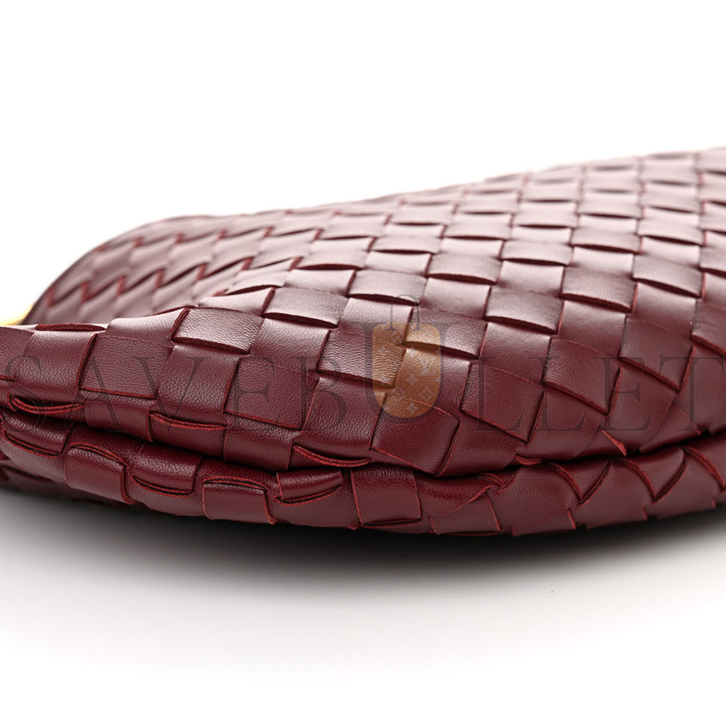 bo*te*ga Ve*ne*ta nappa intrecciato sardine bag barolo (34*23*3cm)