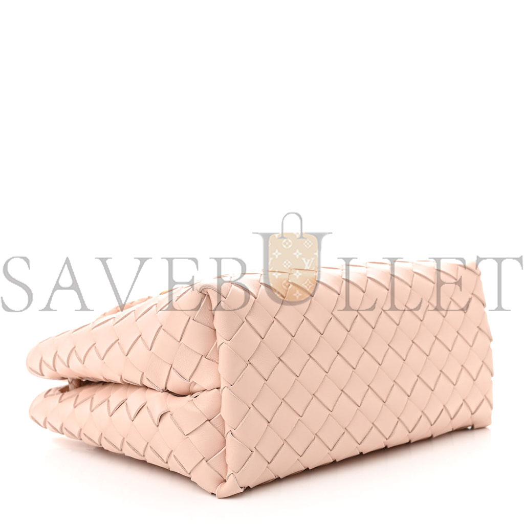 bo*te*ga Ve*ne*ta nappa intrecciato small andiamo shoulder bag lotus (25*20*10cm)