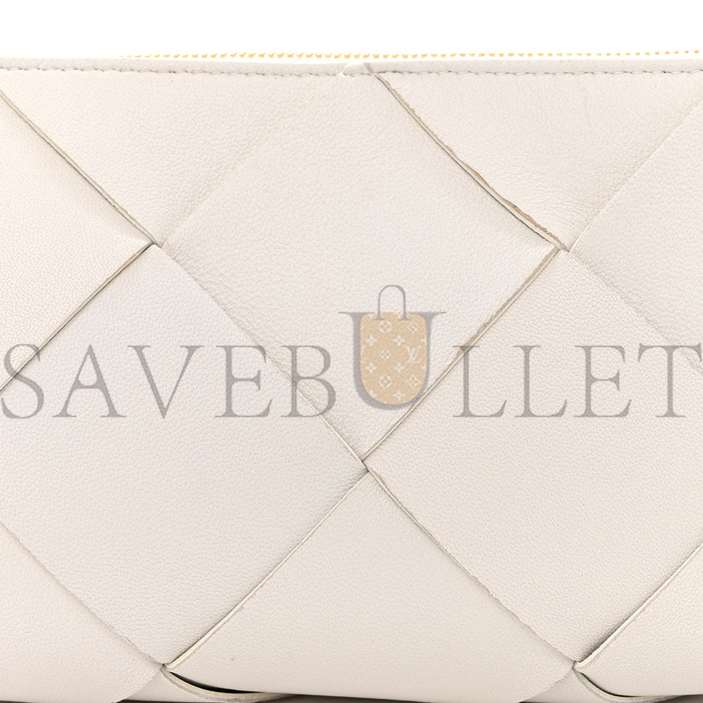 bo*te*ga Ve*ne*ta nappa maxi intreccio exploded shoulder bag chalk (21*12*8cm)