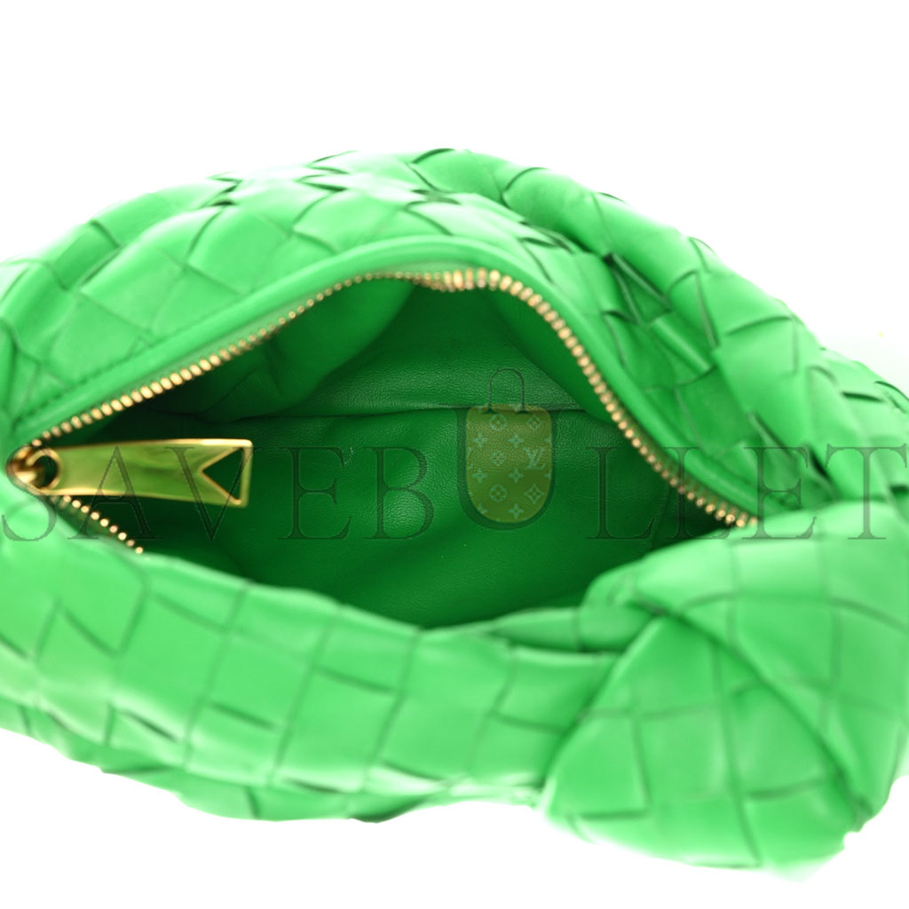 bo*te*ga Ve*ne*ta nappa intrecciato mini jodie parakeet (25*11*6cm)