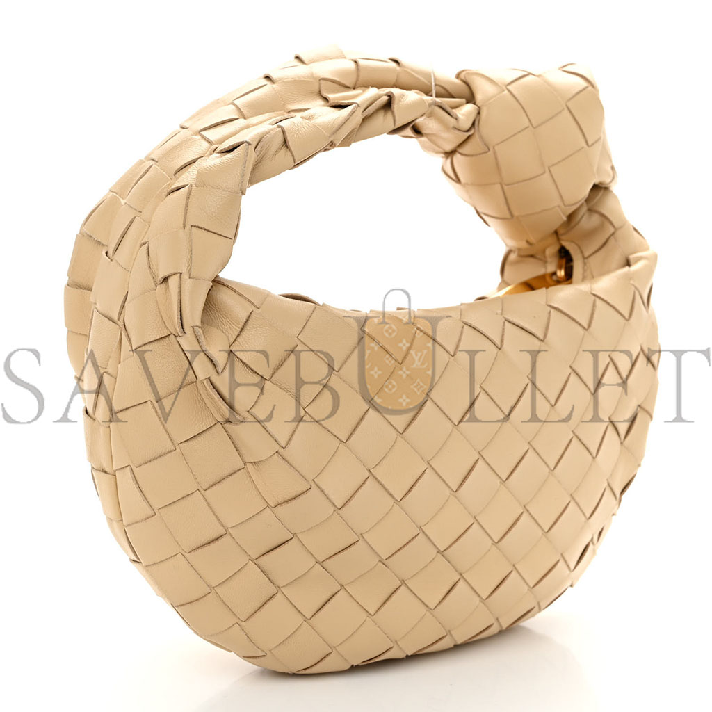 bo*te*ga Ve*ne*ta nappa intrecciato mini jodie porridge (23*14cm)