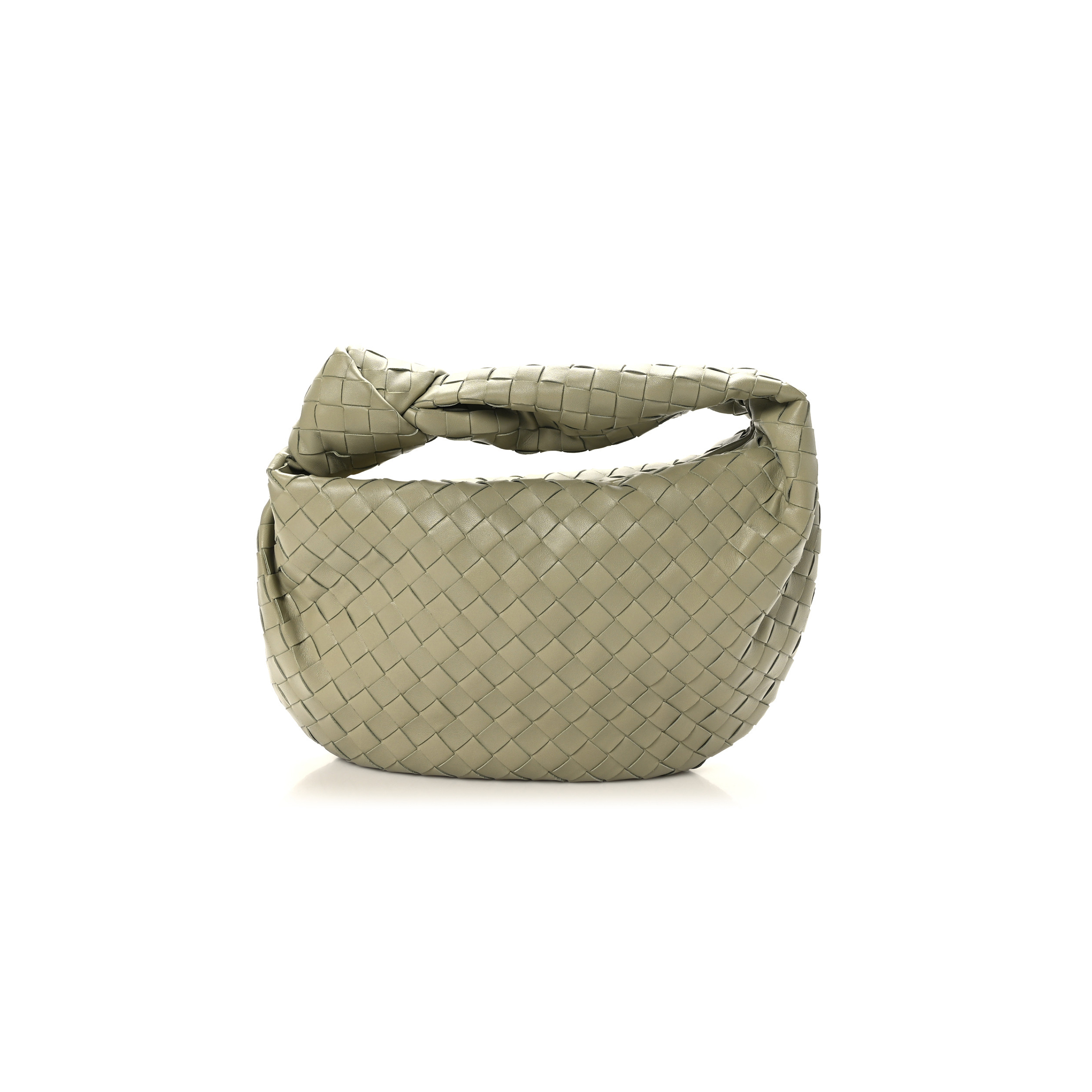 bo*te*ga Ve*ne*ta nappa intrecciato teen jodie hobo travertine (37*21*8cm)