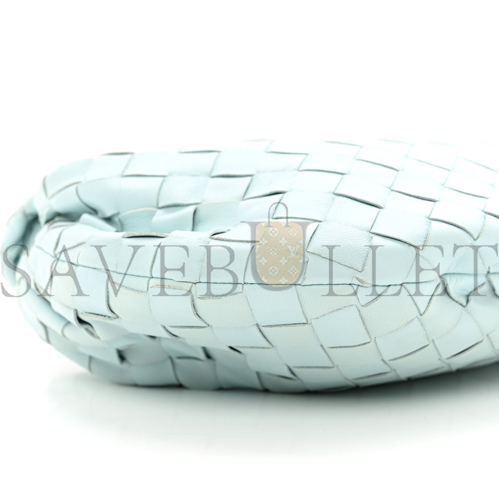 bo*te*ga Ve*ne*ta nappa intrecciato mini jodie teal washed (26*15*6cm)