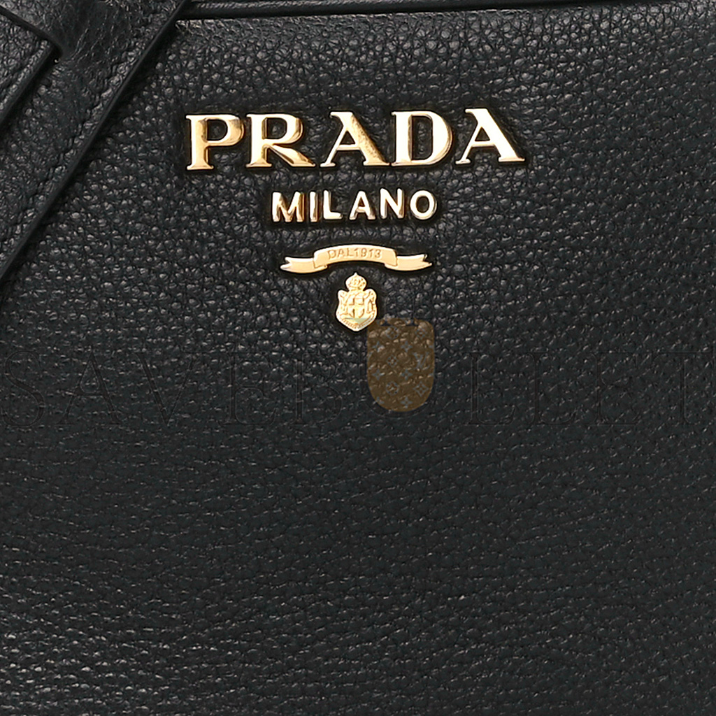 Pra*a vitello phenix camera bag black (20*15*8cm)