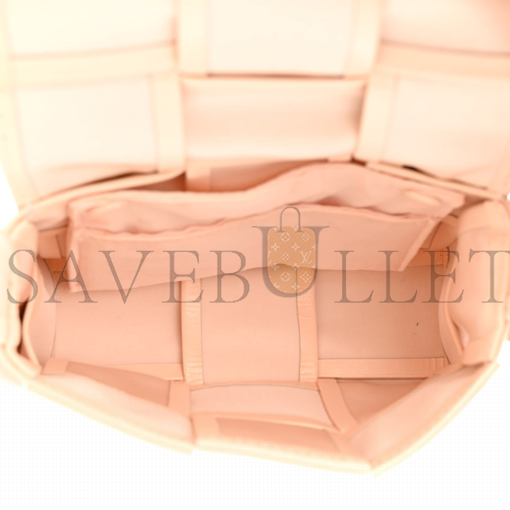 bo*te*ga Ve*ne*ta lambskin maxi intrecciato extra mini cassette crossbody bag melon washed (12*9*4cm)