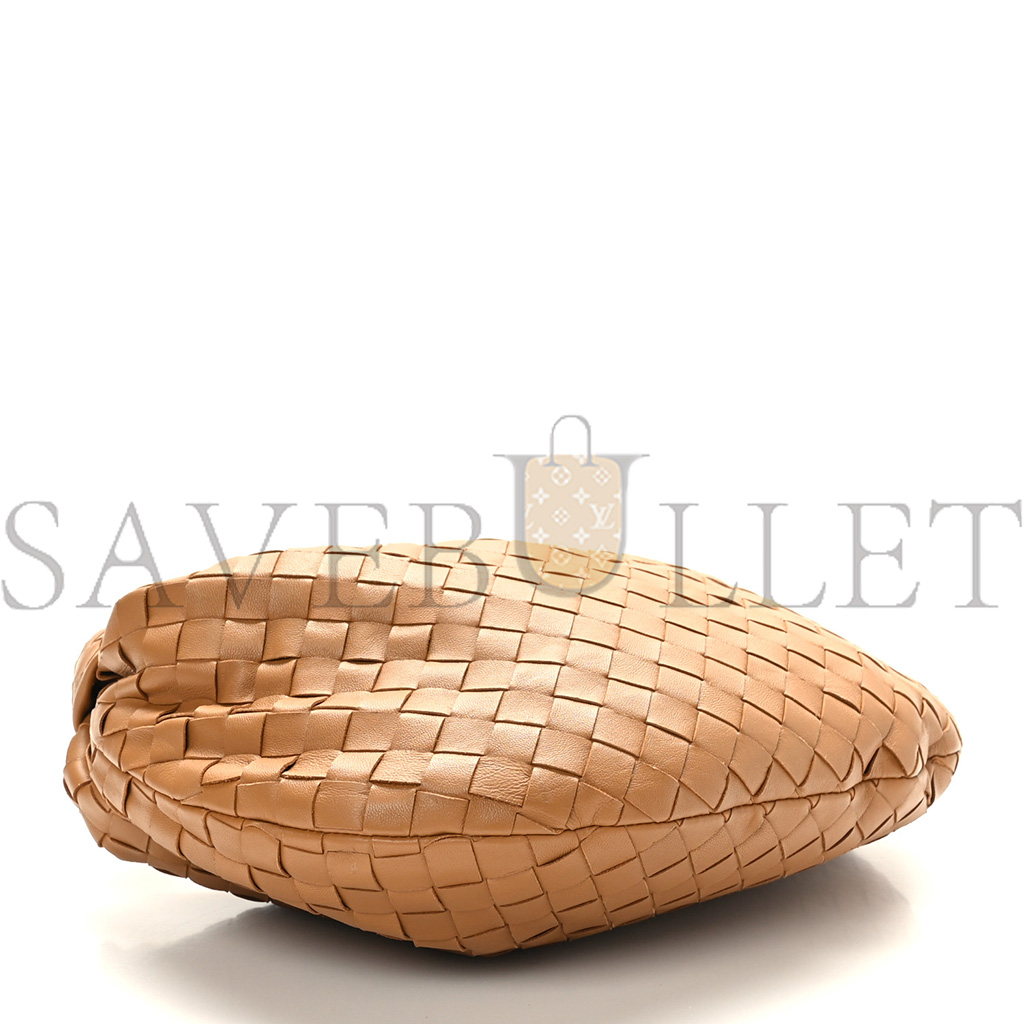 bo*te*ga Ve*ne*ta nappa intrecciato teen jodie hobo caramel (33*20*6cm)