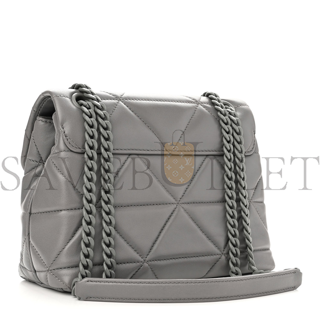 Pra*a nappa stitched small spectrum bag marmo (22*16*9cm)