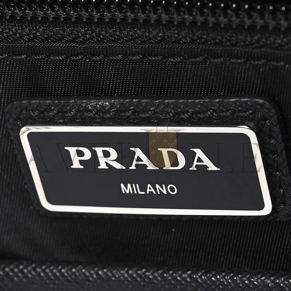 Pra*a tessuto nylon montagna sling backpack black (32*20*6cm)
