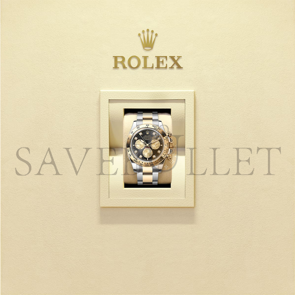R*l*x cosmograph daytona oyster, 40 mm, oystersteel and yellow gold watch 126503-0002