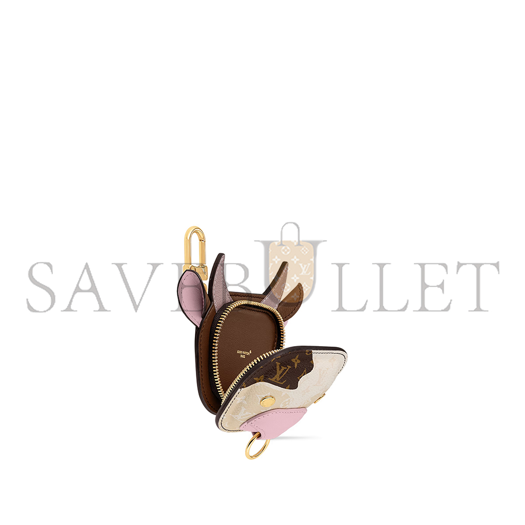 l**is V*t*n cow pouch bag charm m02051