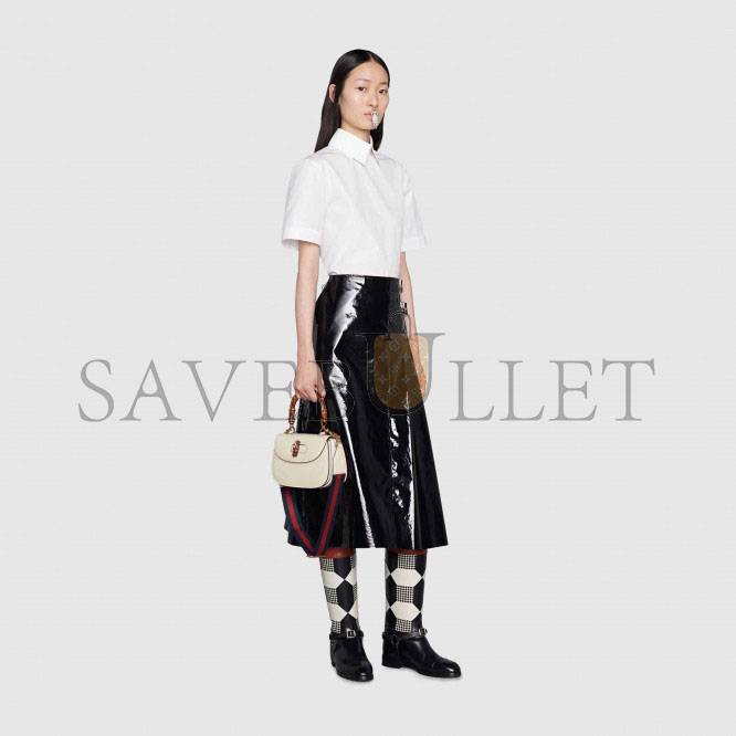 G*u*i bamboo 1947 small top handle bag 675797  (21*15*7cm)