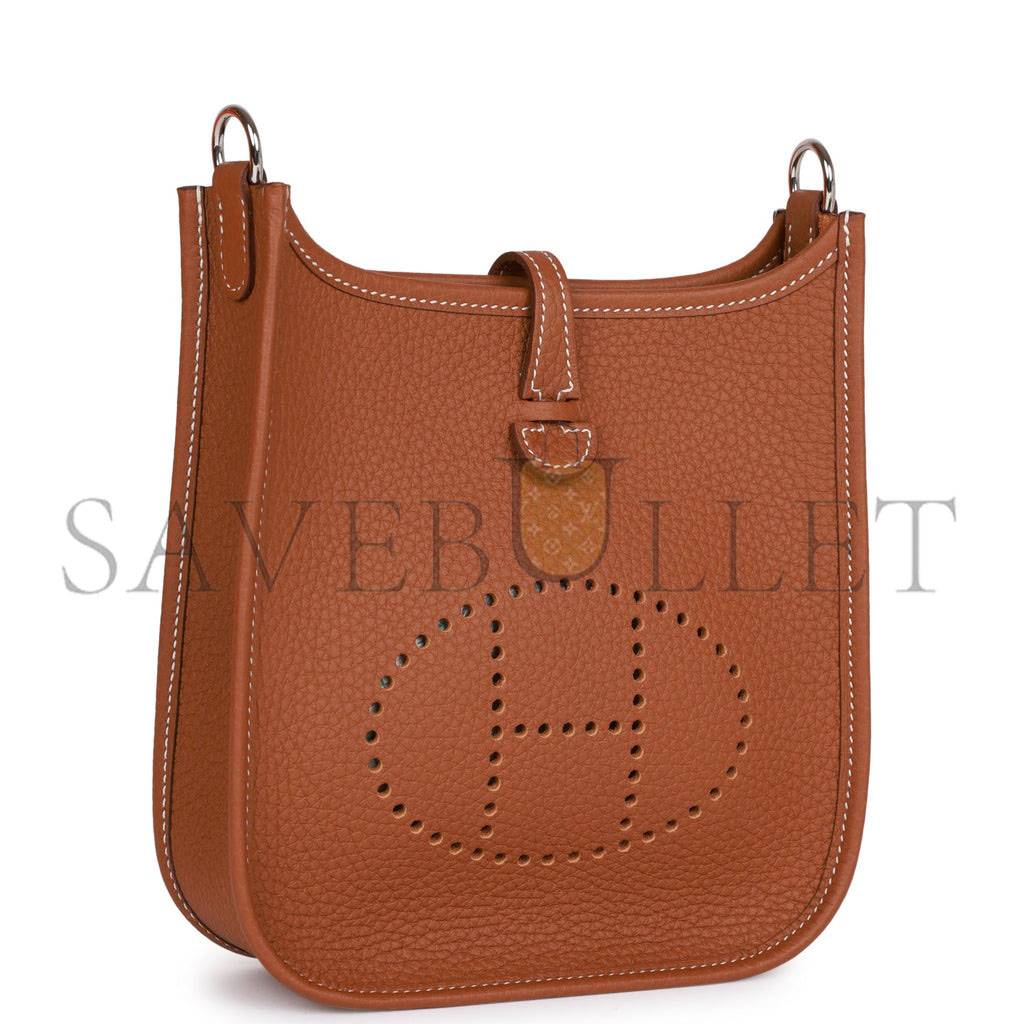 H**mes evelyne tpm gold clemence palladium hardware (17cm)