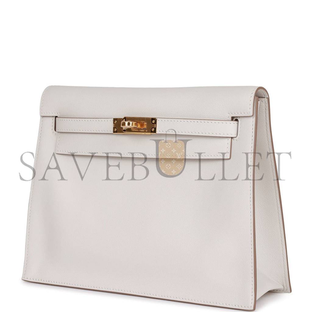 H**mes kelly danse gris perle swift gold hardware (22*16*7cm)