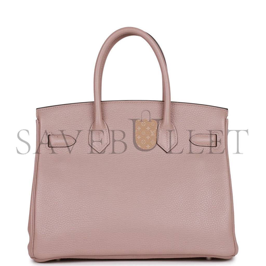 H**mes birkin 30 glycine clemence palladium hardware (30cm)