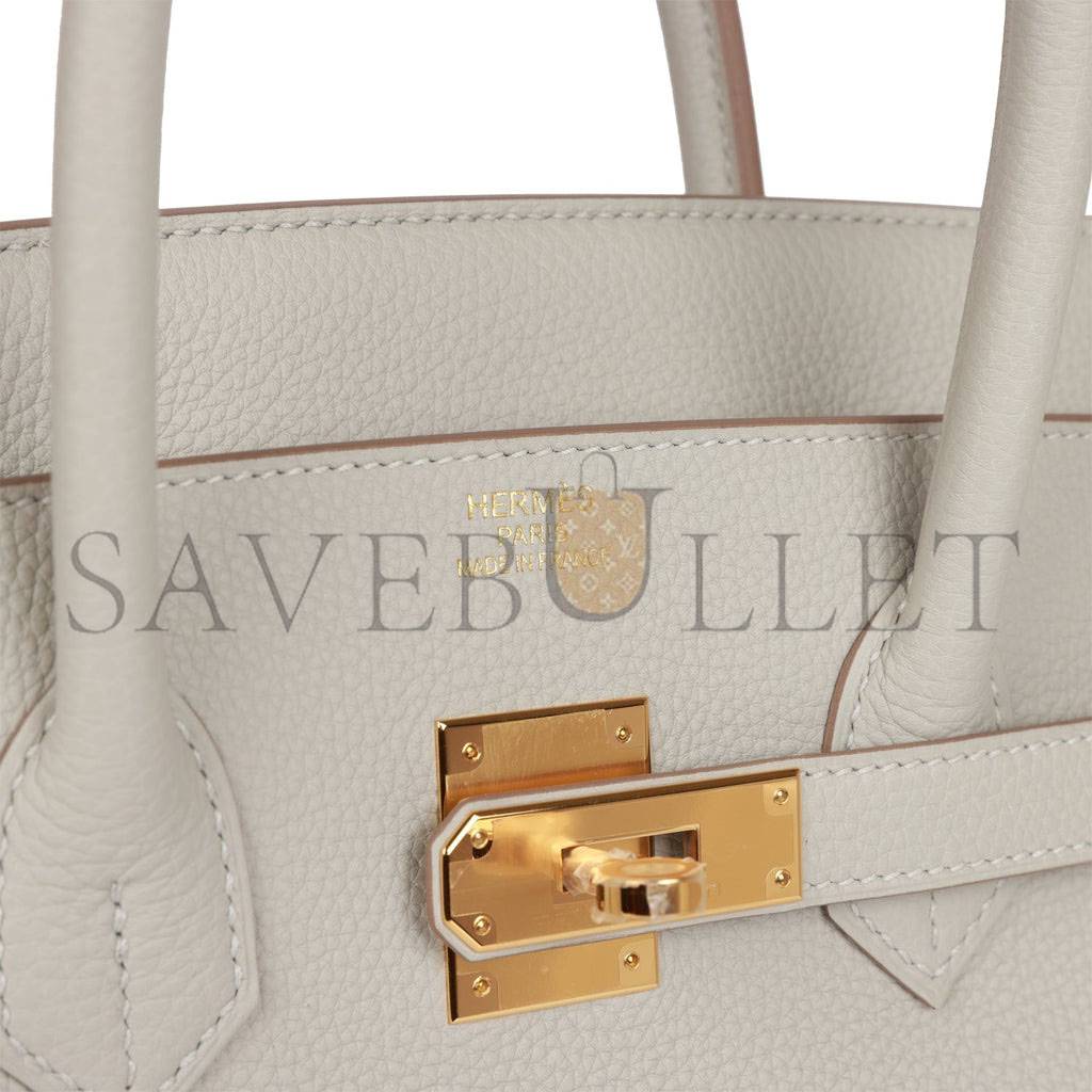 H**mes birkin 35 gris perle togo gold hardware 39891068813406 (35cm)