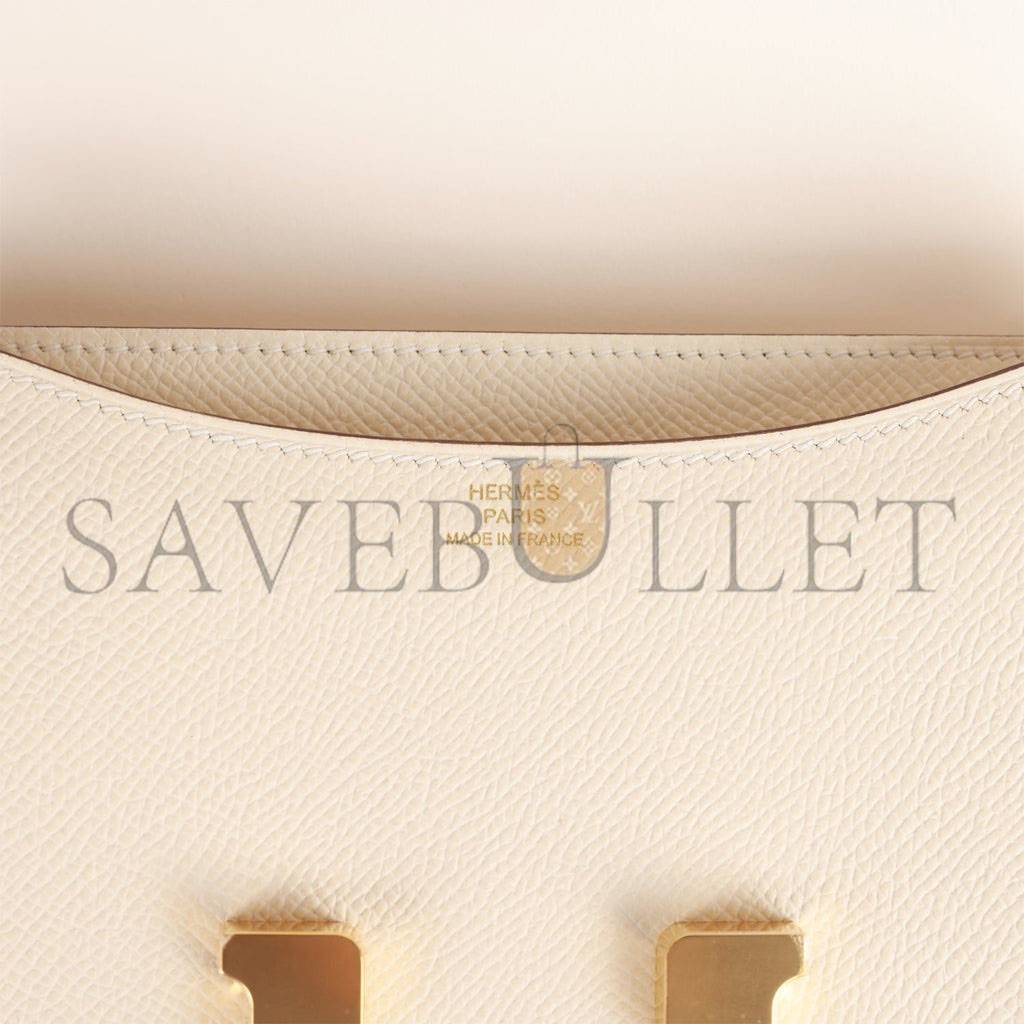 H**mes constance 18 nata epsom gold hardware 39830449946718 (18cm)