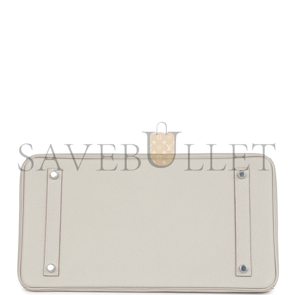 H**mes birkin 35 gris perle togo palladium hardware 39882110468190 (35cm)