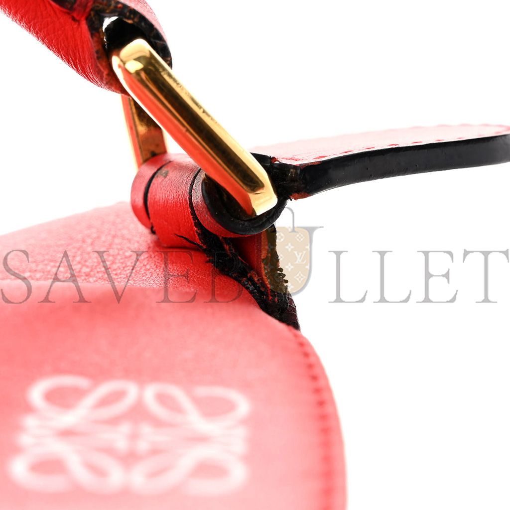 l*ew* calfskin medium puzzle bag scarlet (29*19.5*14cm)