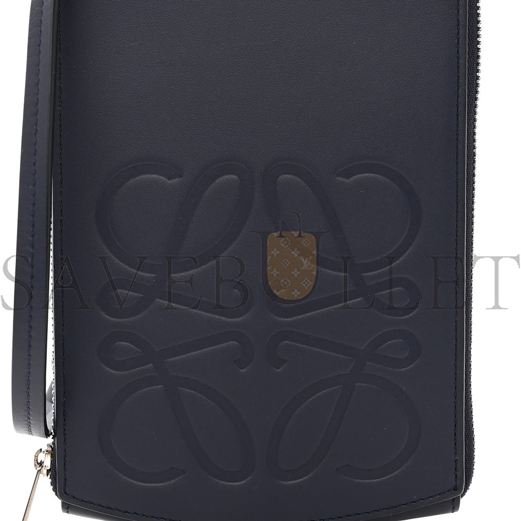 l*ew* smooth calfskin anagram phone pocket (18*11*1cm)