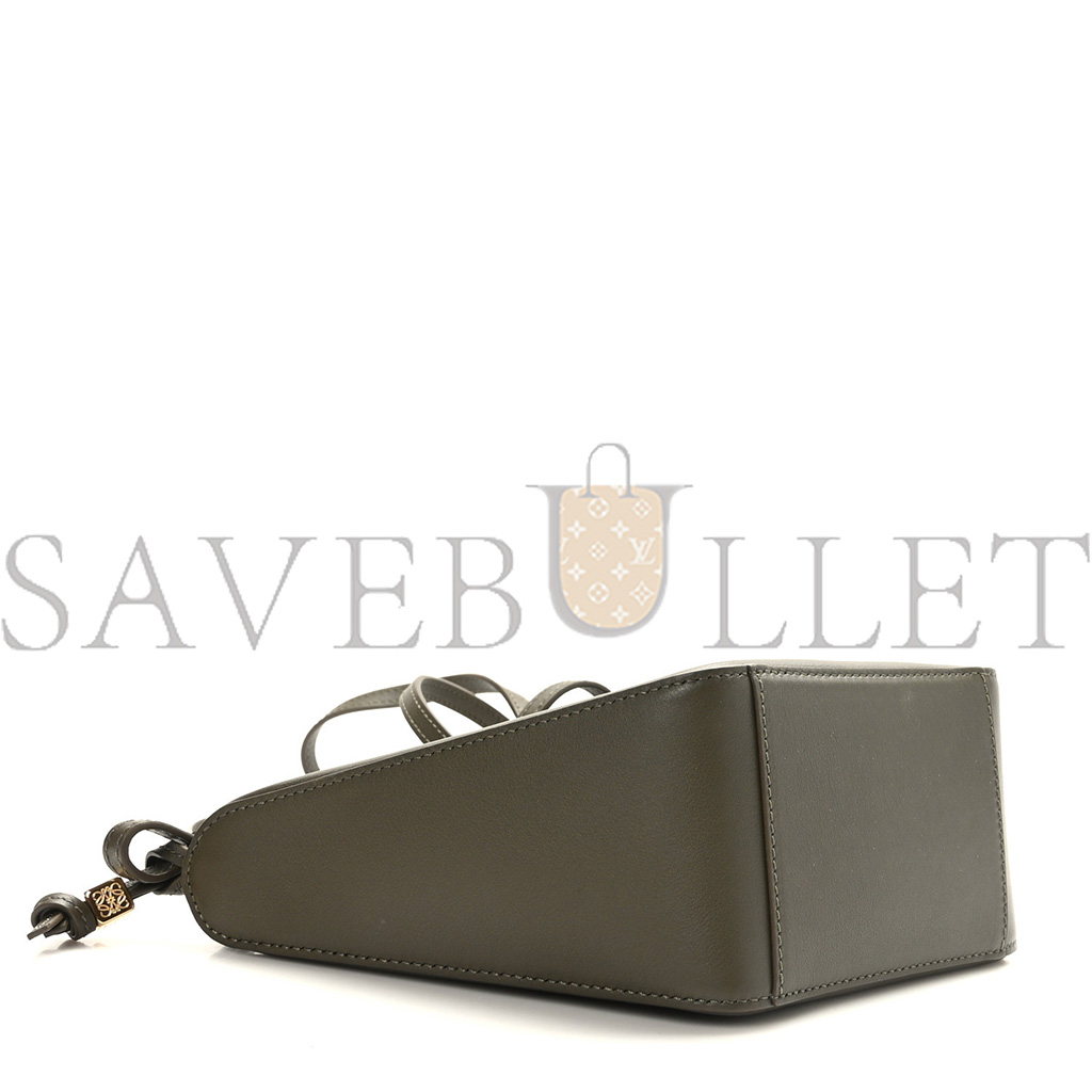 l*ew* calfskin mini hammock hobo vintage khaki (17*17*10cm)