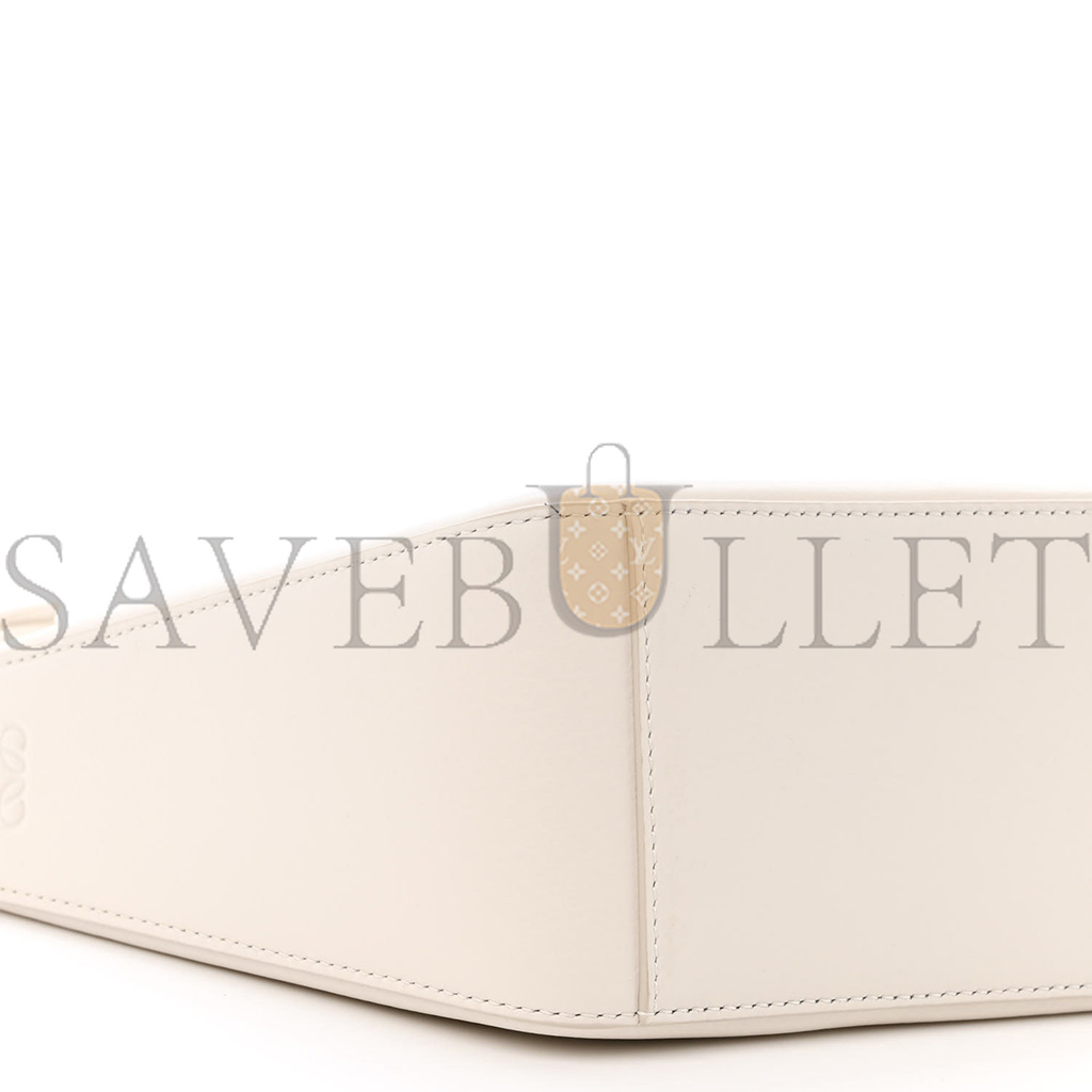 l*ew* calfskin mini hammock hobo soft white (17*17*10cm)