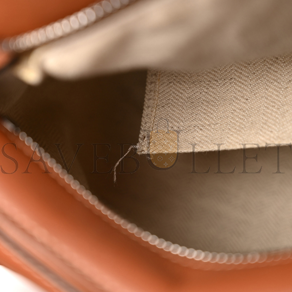 l*ew* calfskin small puzzle bag tan (24*16.5*10.5cm)