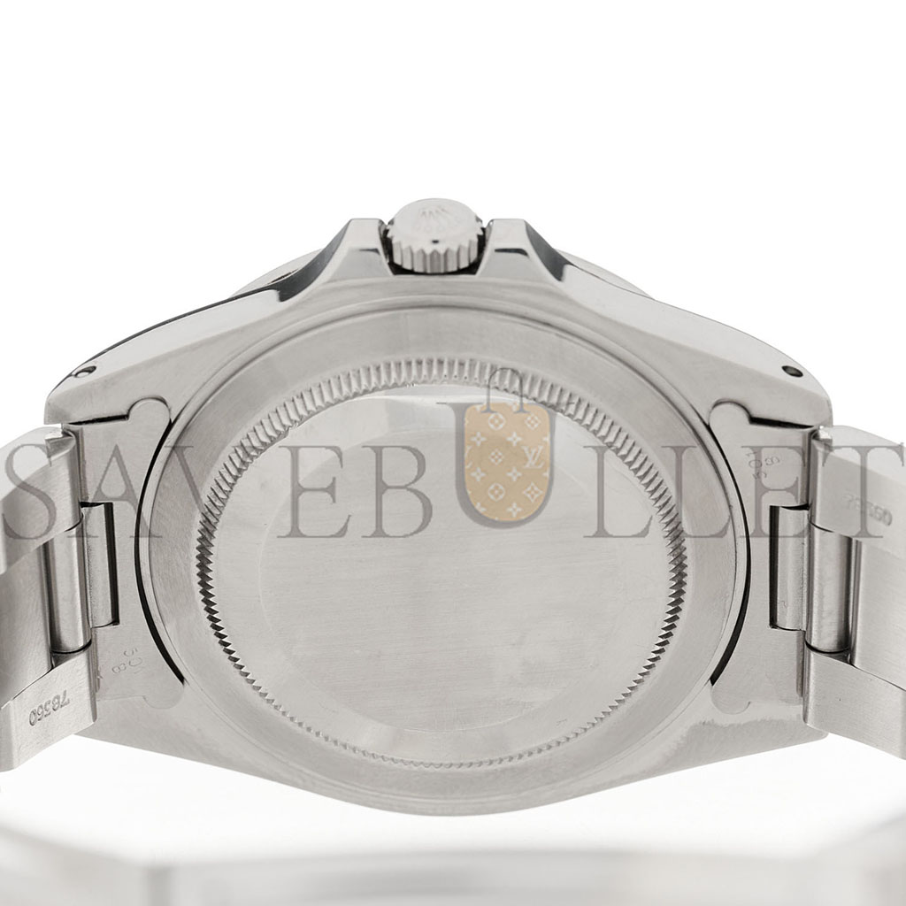 R*l*x stainless steel 40mm oyster perpetual date explorer ii watch white 16570