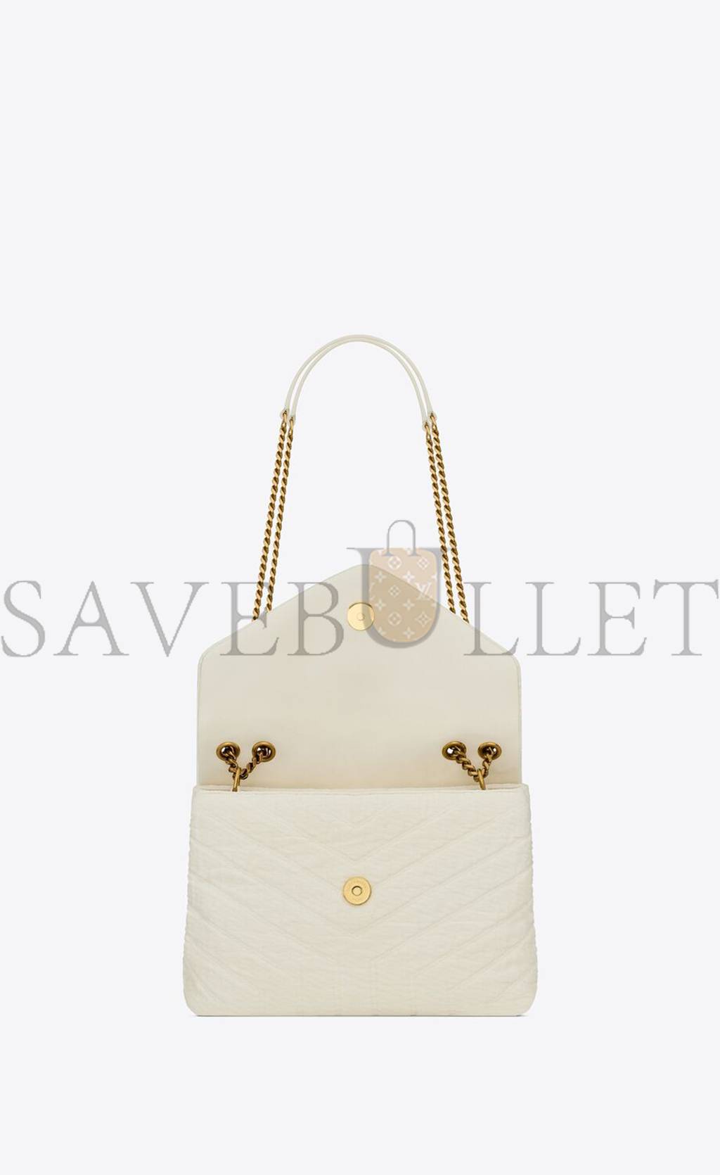 Y*L loulou small in quilted "y" cotton 494699fabq99133 (23*17*9cm)