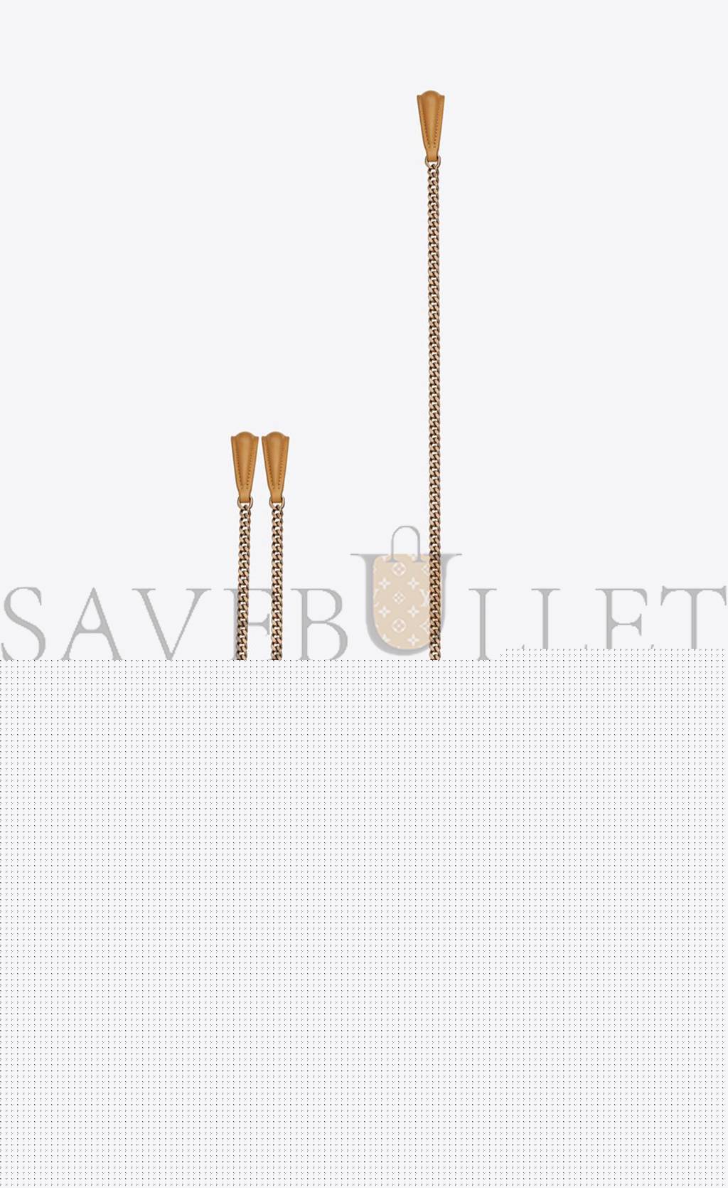 Y*L jamie medium chain bag "carr&eacute; rive gauche" in lambskin and suede" in lambskin and suede 515821copp77019 (25*15*7.5cm)