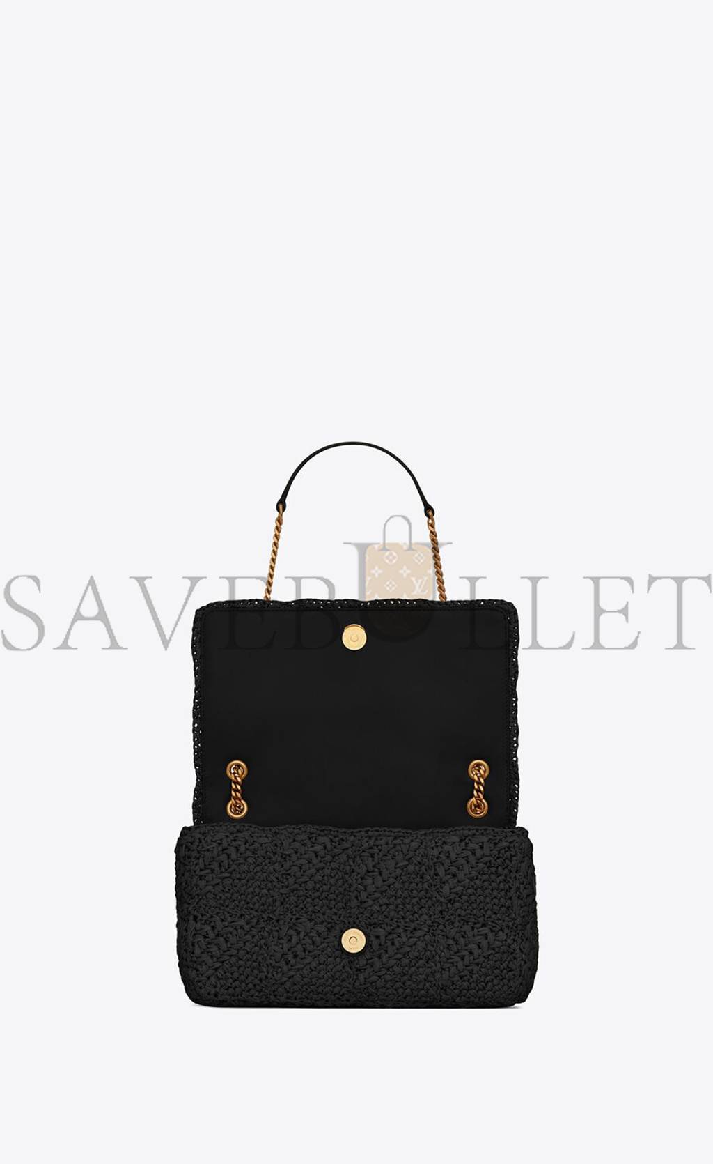 Y*L jamie medium chain bag in raffia 515821gaaat1000 (25*15*7.5cm)