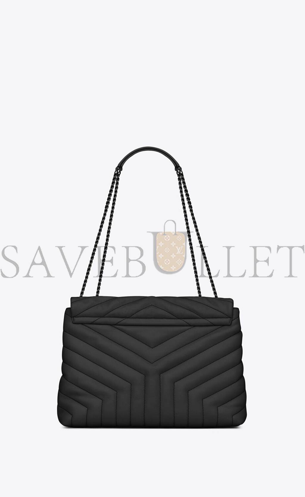 Y*L loulou medium chain bag in quilted leather 574946dv7281000 (32*22*12cm)