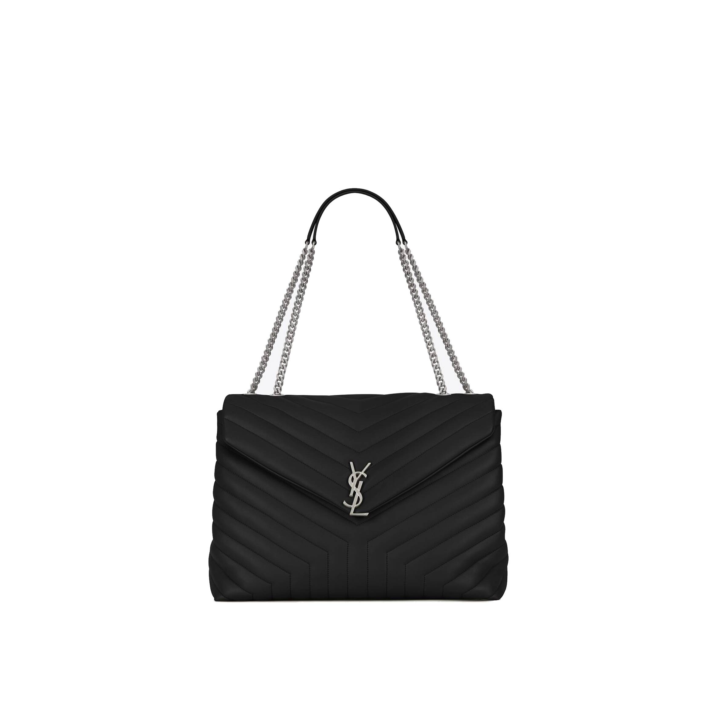 Y*L loulou large chain bag in quilted leather 574947dv7261000 (38*27*14cm)