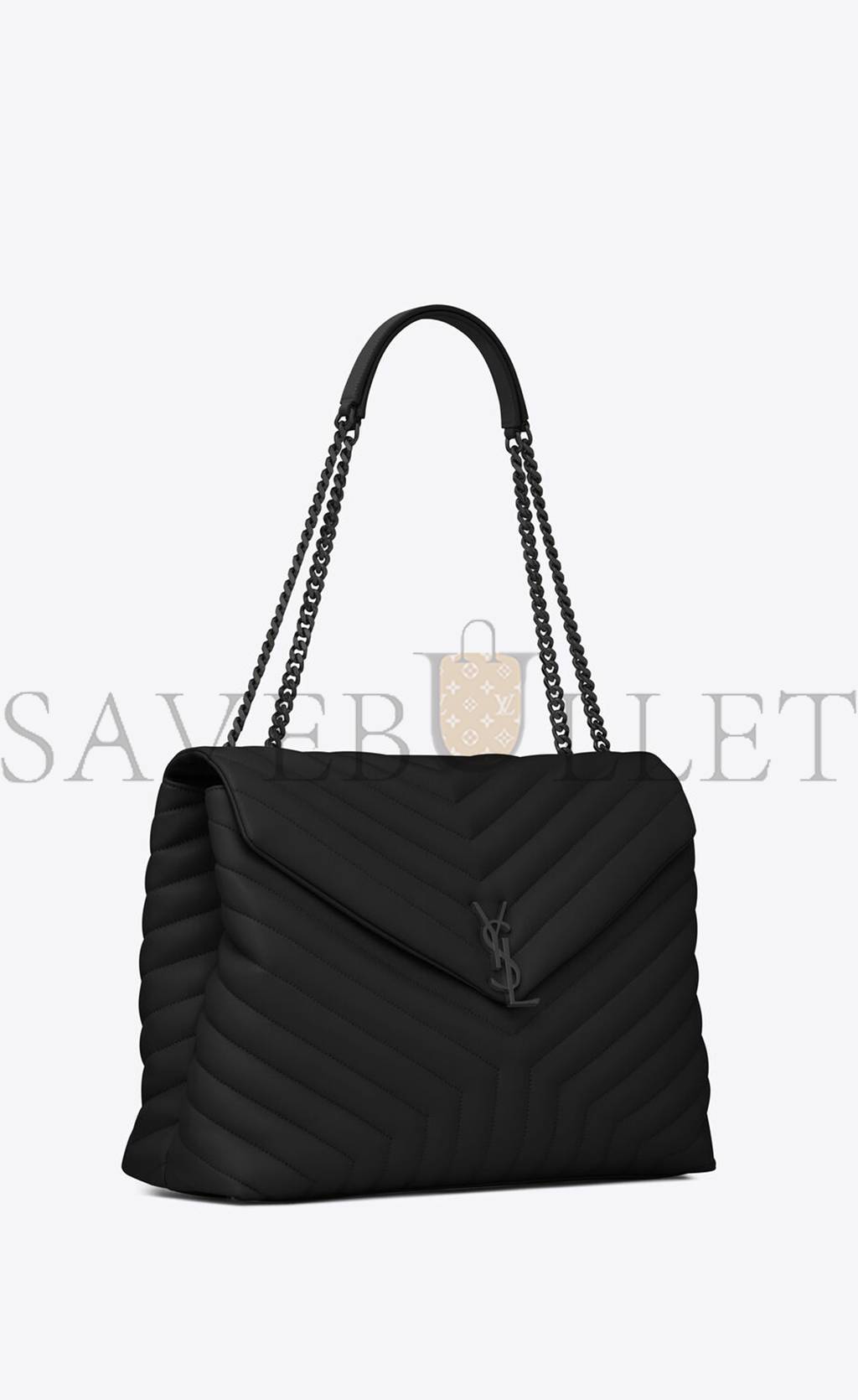 Y*L loulou large chain bag in quilted leather 574947dv7281000 (38*27*14cm)