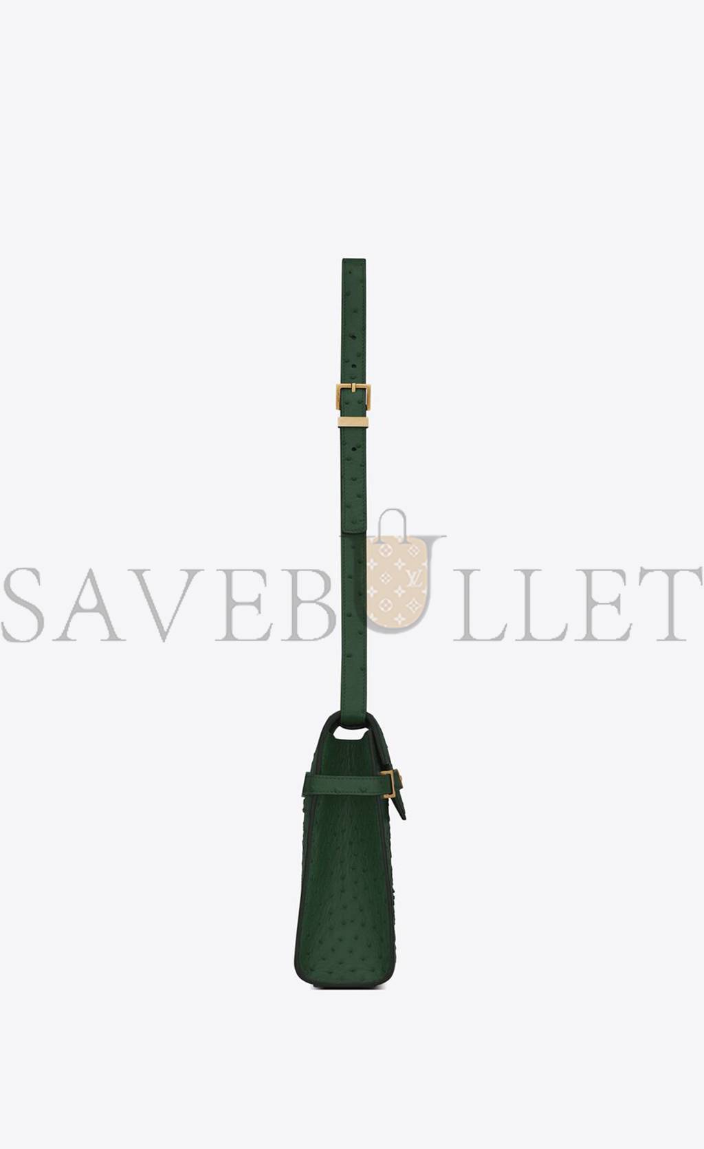 Y*L manhattan shoulder bag in ostrich 579271l3f0w3222 (29*20*7.5cm)
