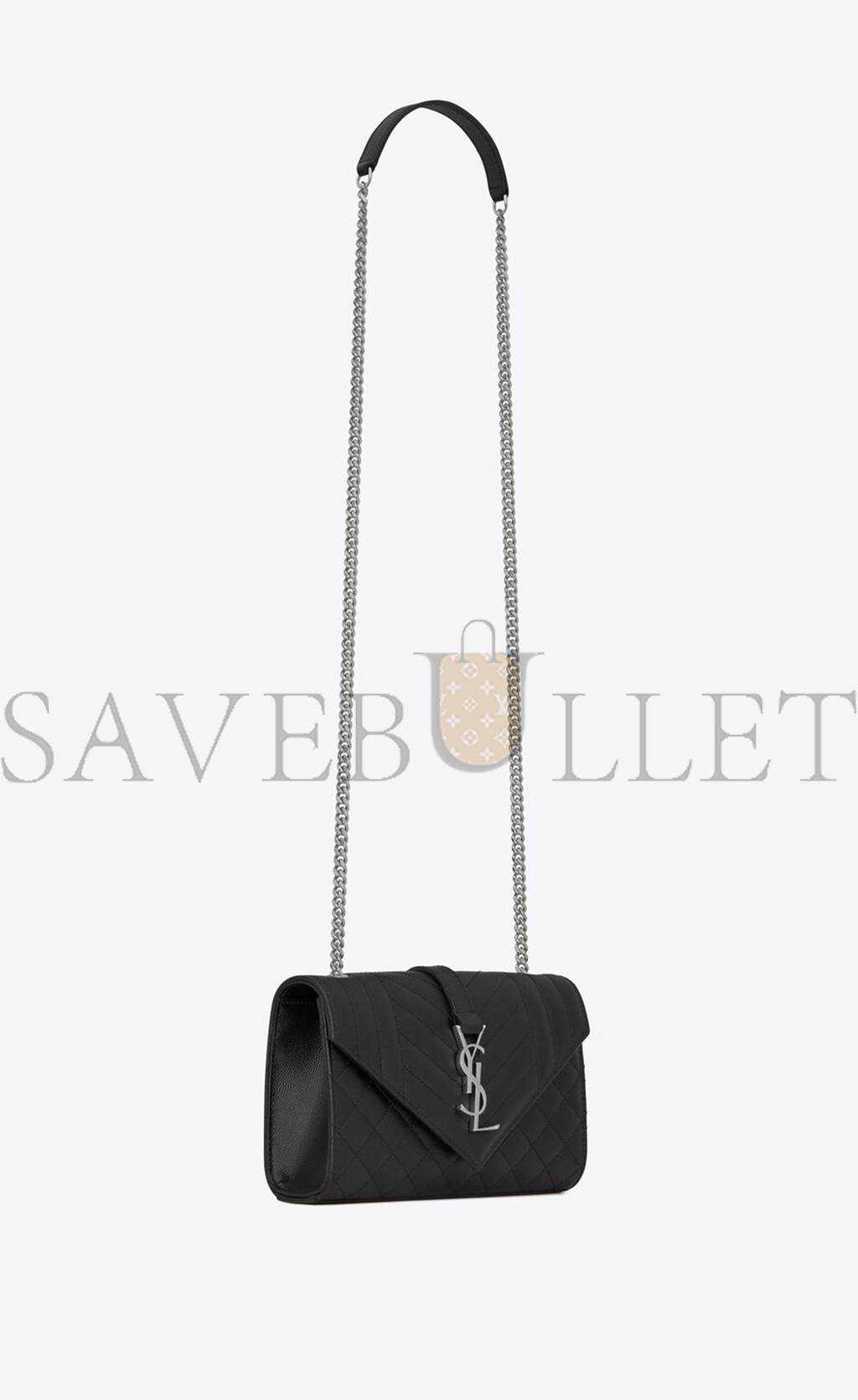 Y*L envelope small bag in mix matelass&eacute; grain de poudre embossed leather 600195bow921000 (21*13*6cm)