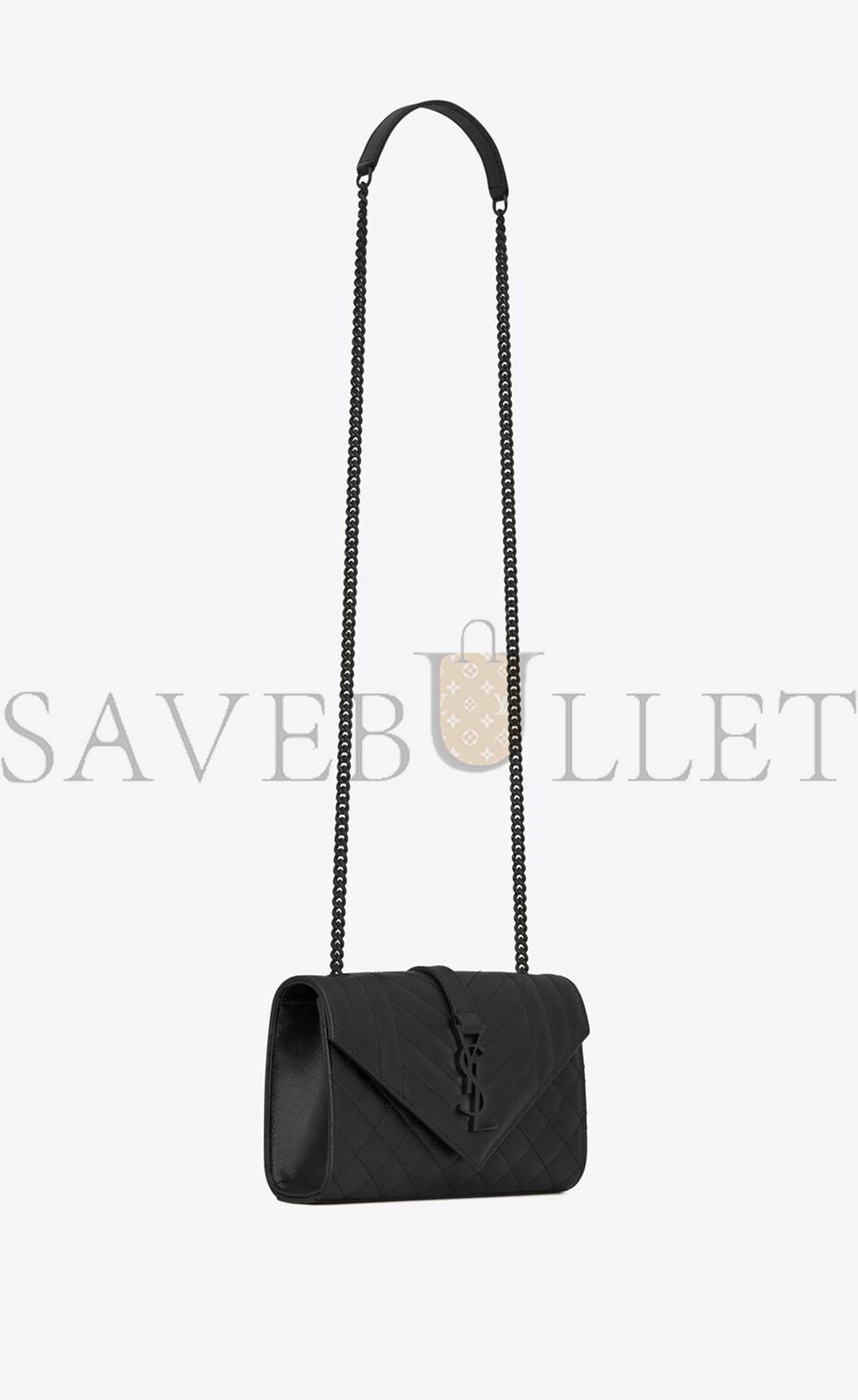 Y*L envelope small bag in mix matelass&eacute; grain de poudre embossed leather 600195bow981000 (21*13*6cm)