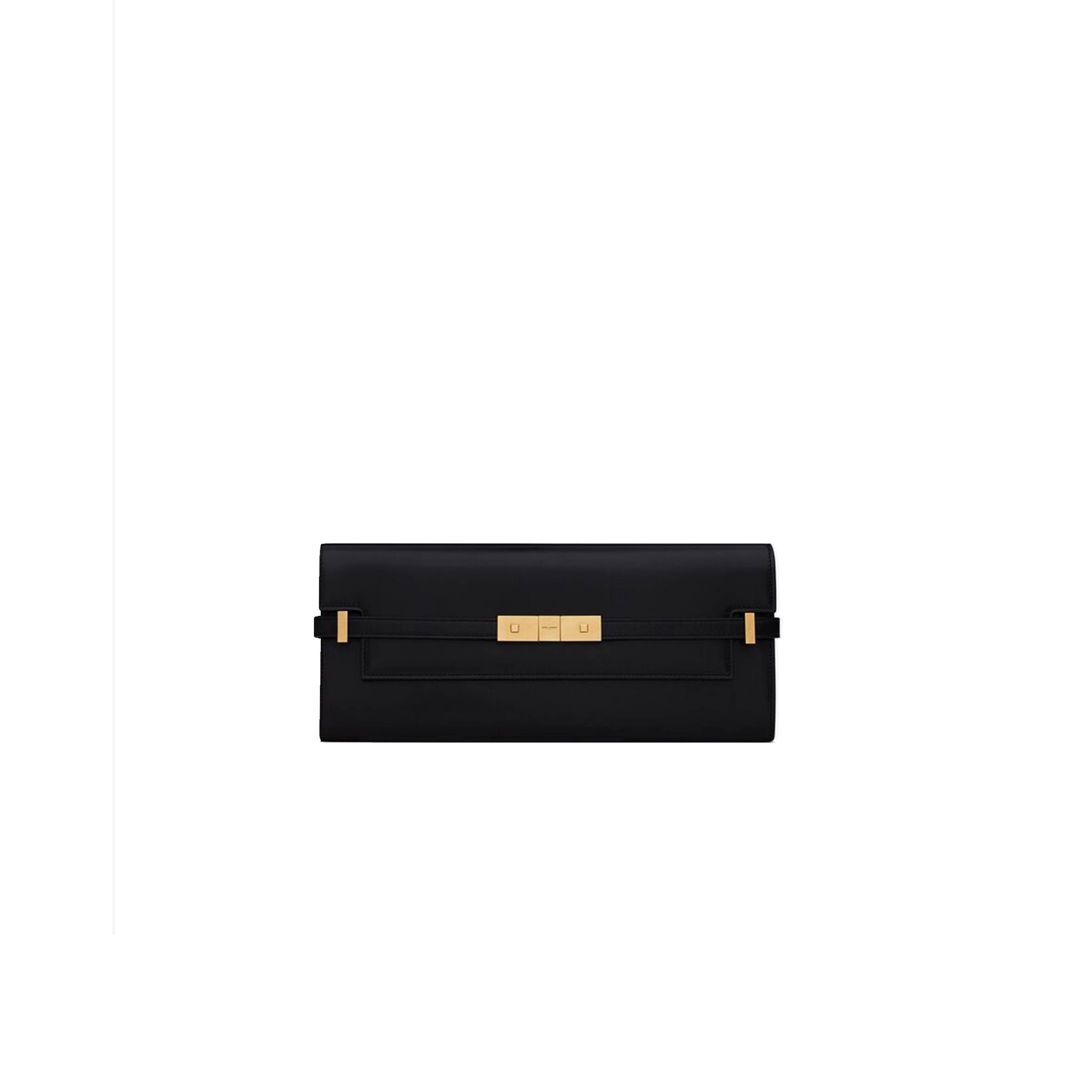 y*l manhattan clutch in box Sa**t Lau*nt leather 69594916c6w1000 (31*14*3cm)