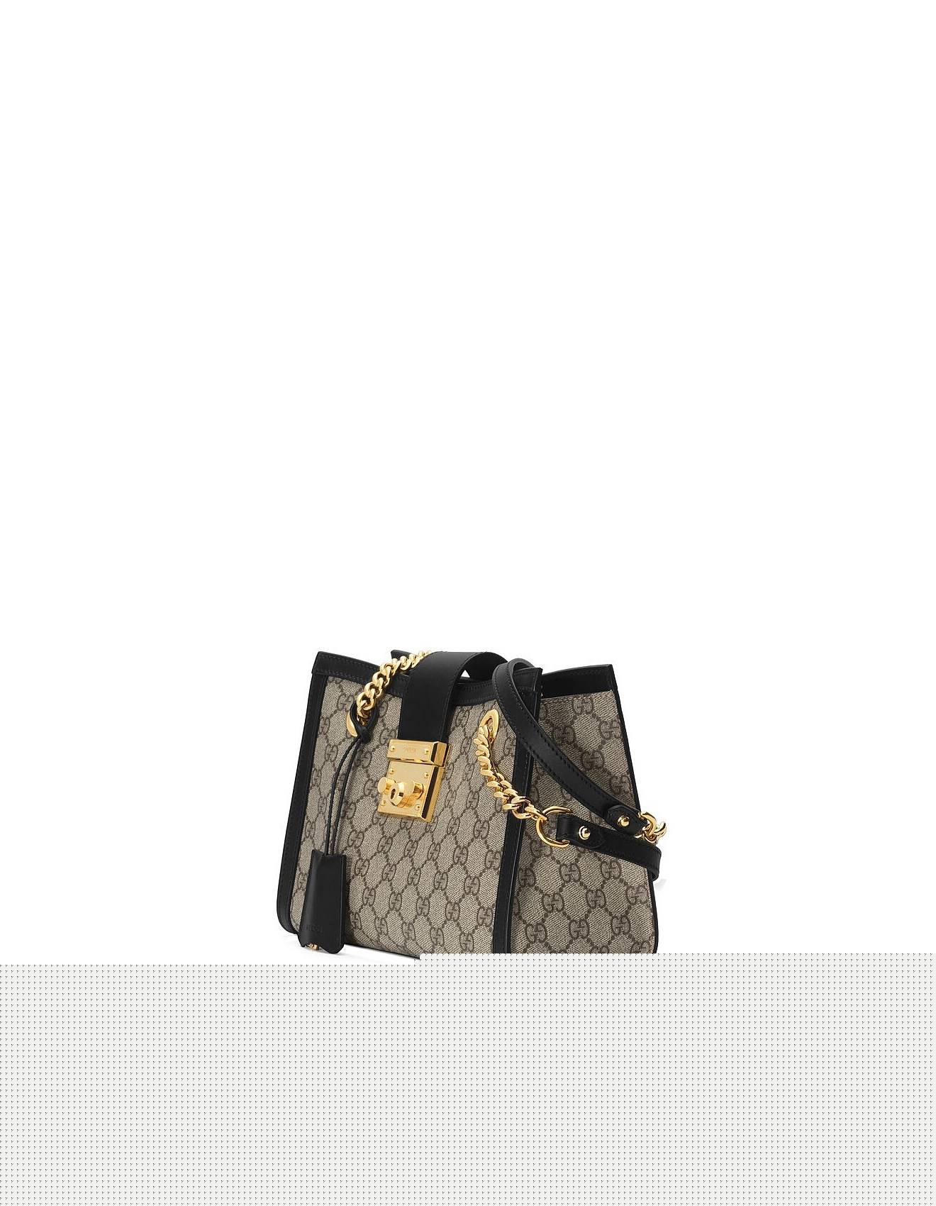 G*u*i padlock small gg shoulder bag  ‎498156 (26*18*10cm)
