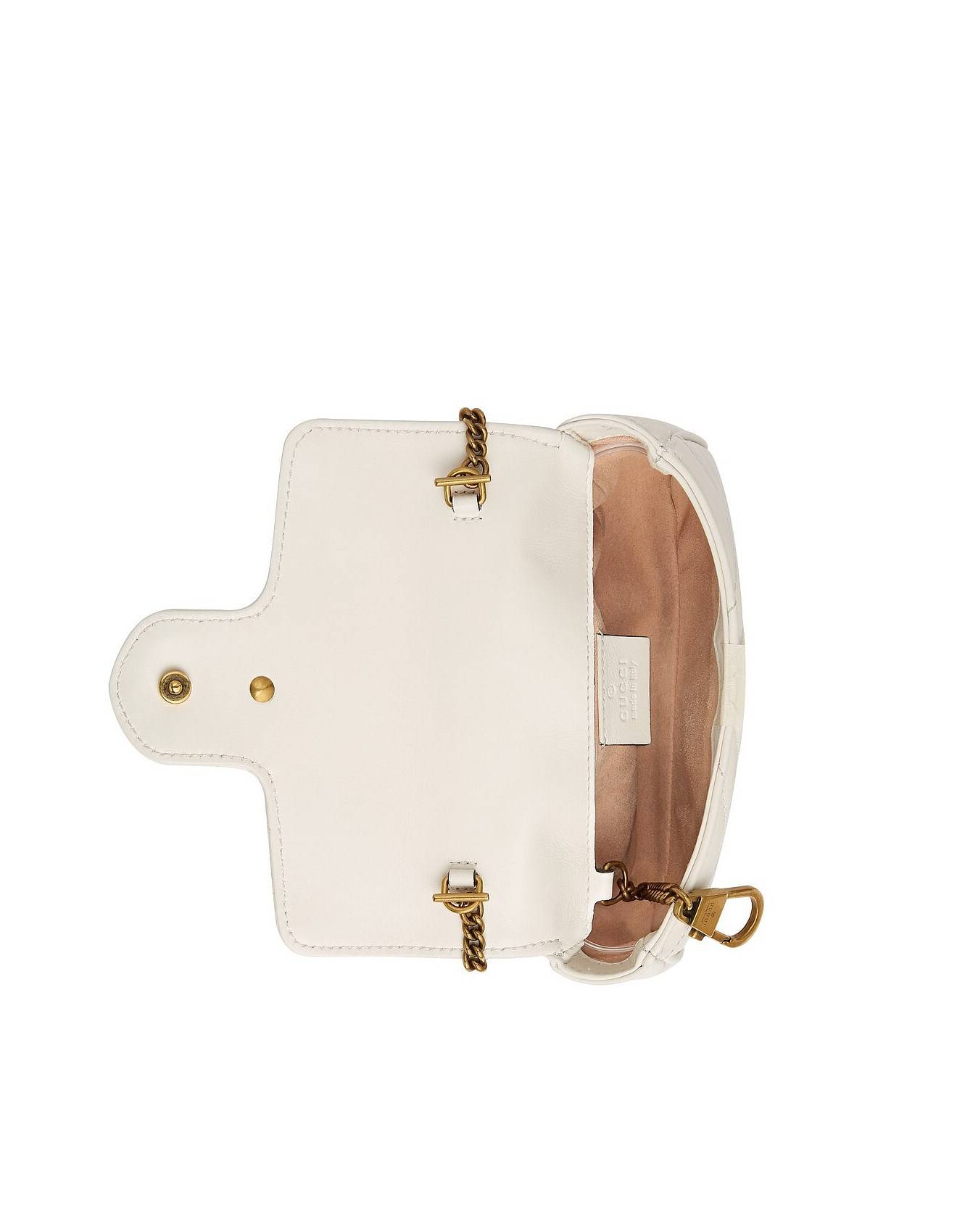 g*u*i gg marmont matelassÉ leather S*per mini bag  476433 (16.5*10*4.5cm)